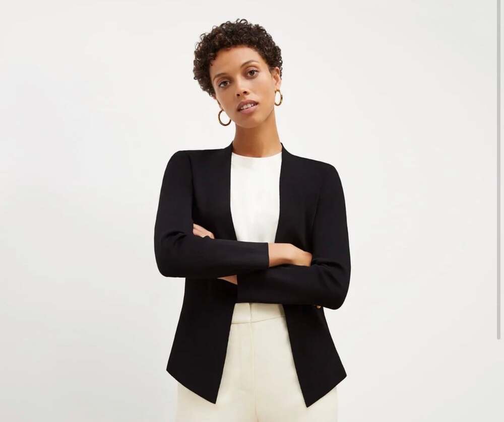 M.M.LaFleur The Woolf Cardigan Size XS Black Jardigan